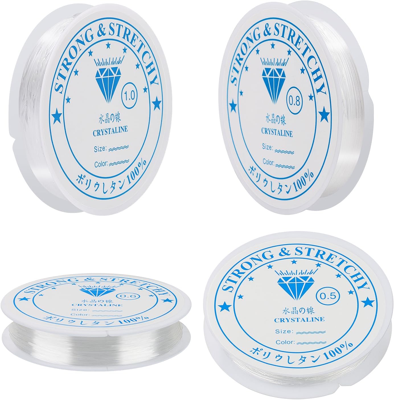 Fil élastique transparent pour bracelets – Image 6