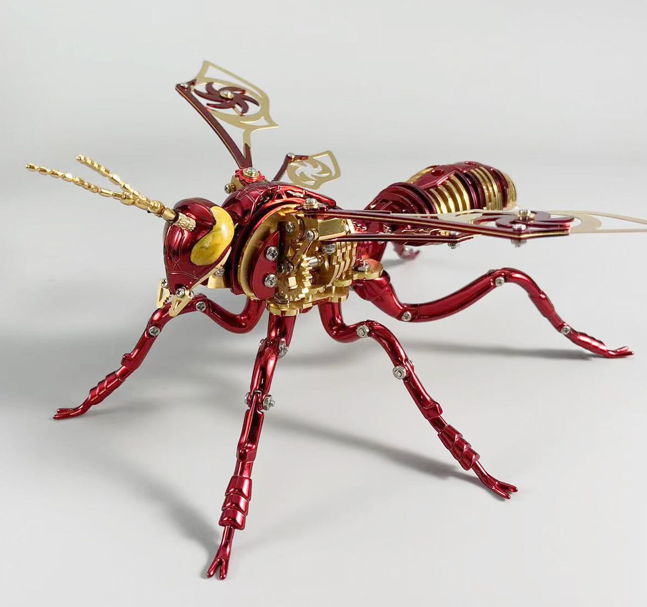 longpin-3D guêpe mécanique métallique Kit d'assemblage – Image 4