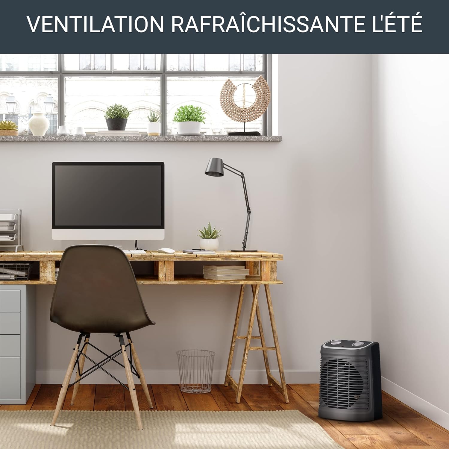 Radiateur Chauffage soufflant 950w rotatif – Image 5