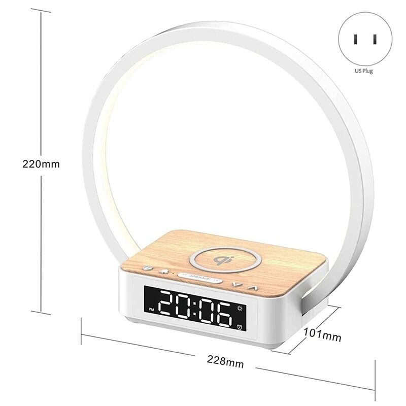 BarLamp Lampe Chargeur et Réveil 3 en 1 – Image 6