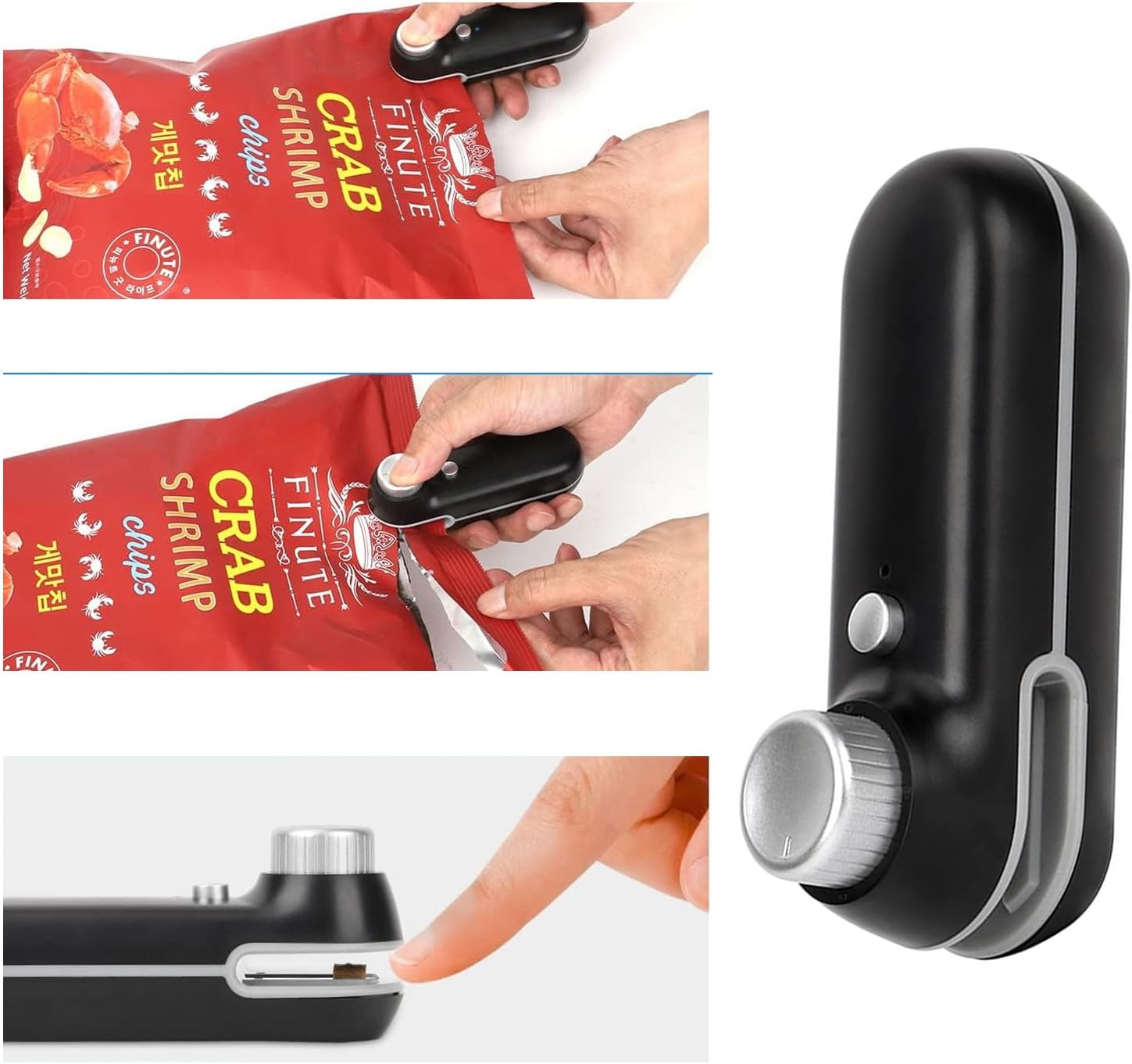 Scelleuse de sacs praticale