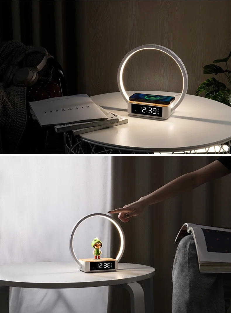 BarLamp Lampe Chargeur et Réveil 3 en 1 – Image 2