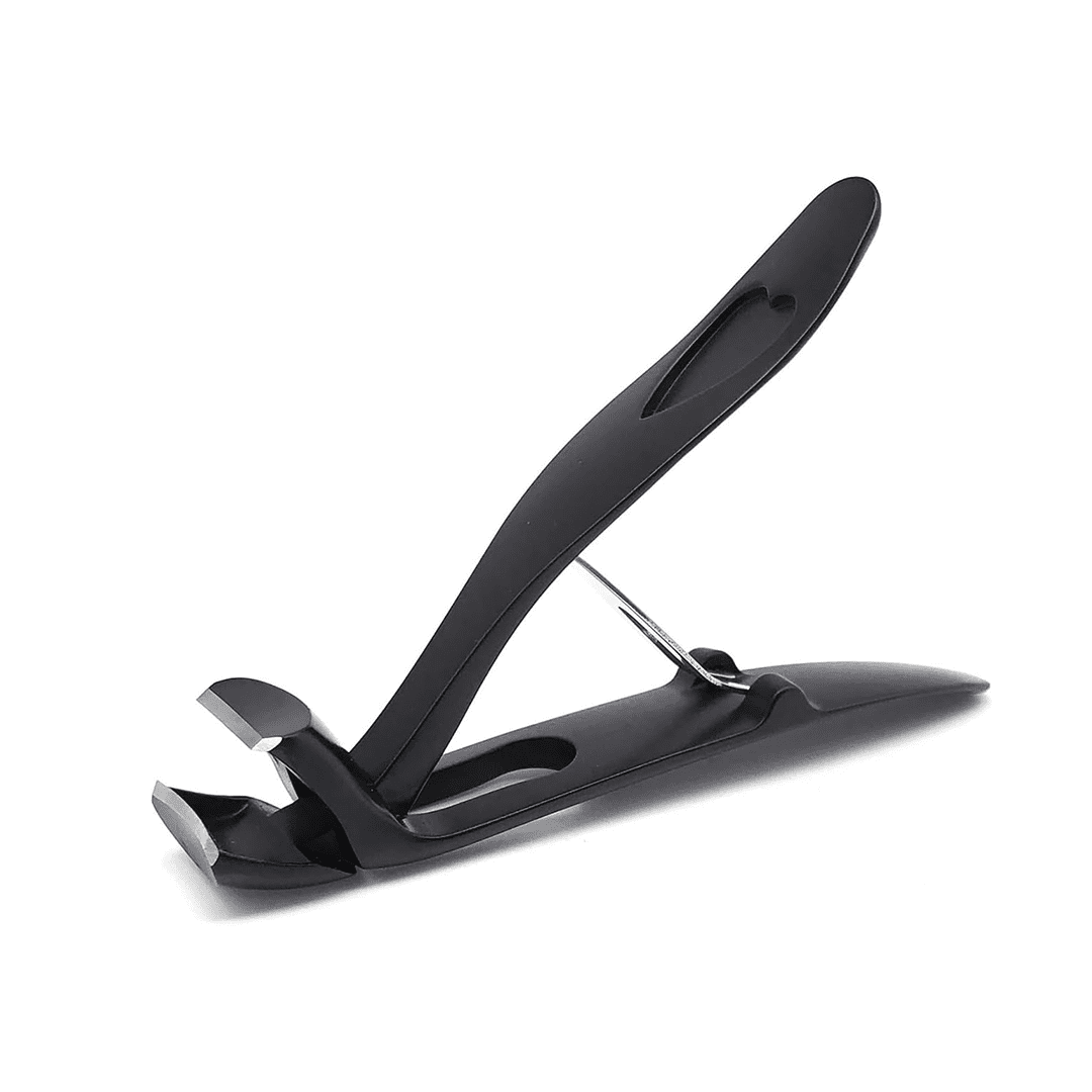 Sherum Coupe-Ongles Ergonomique à Large Tête Angulaire avec Attrape-Ongles fond blanc