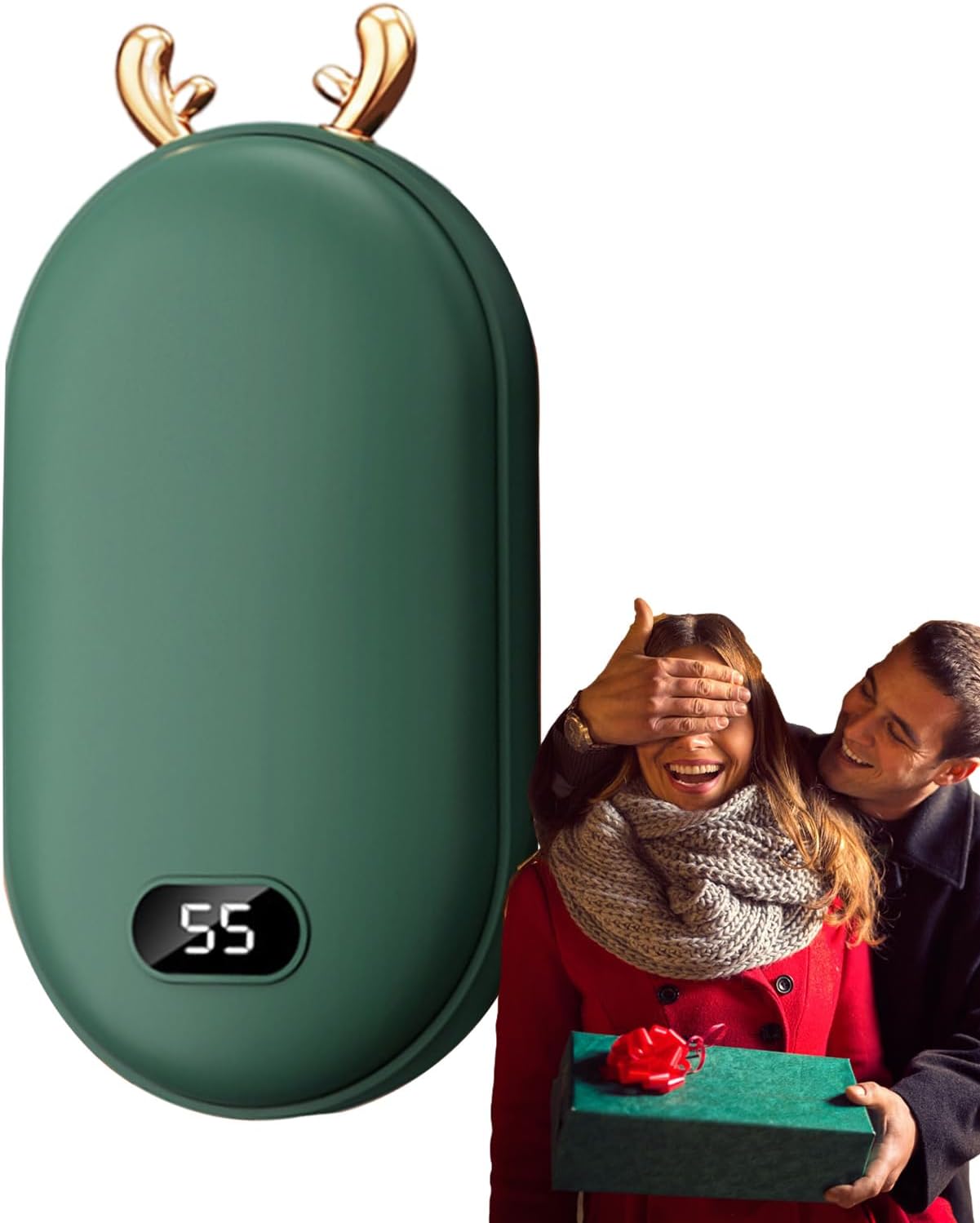 Mini chauffe-mains USB et chargeur 2 en 1 – Image 4