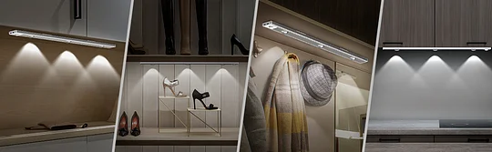 Motion sensor under cabinet light