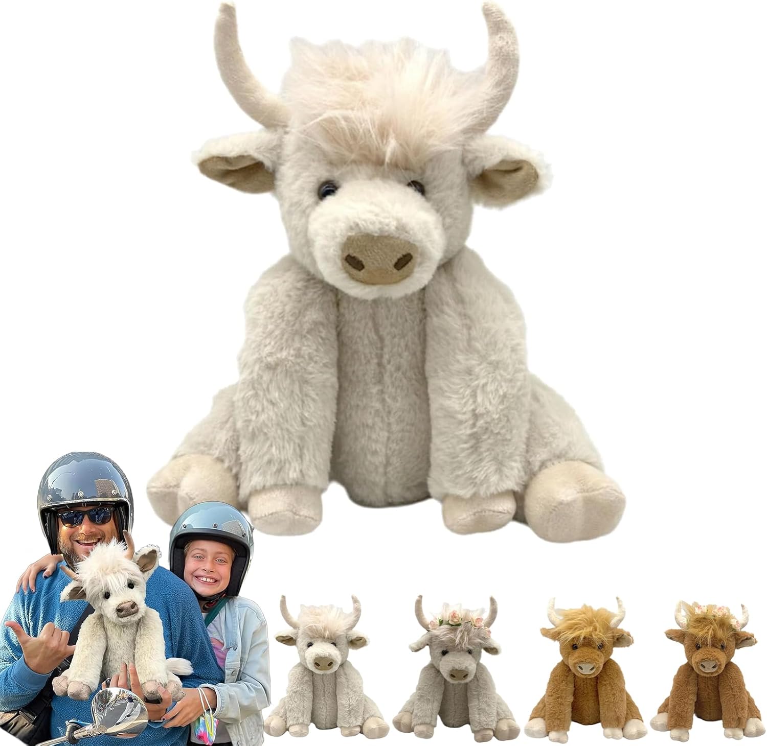 Peluches vache des Highlands Cow – Image 8