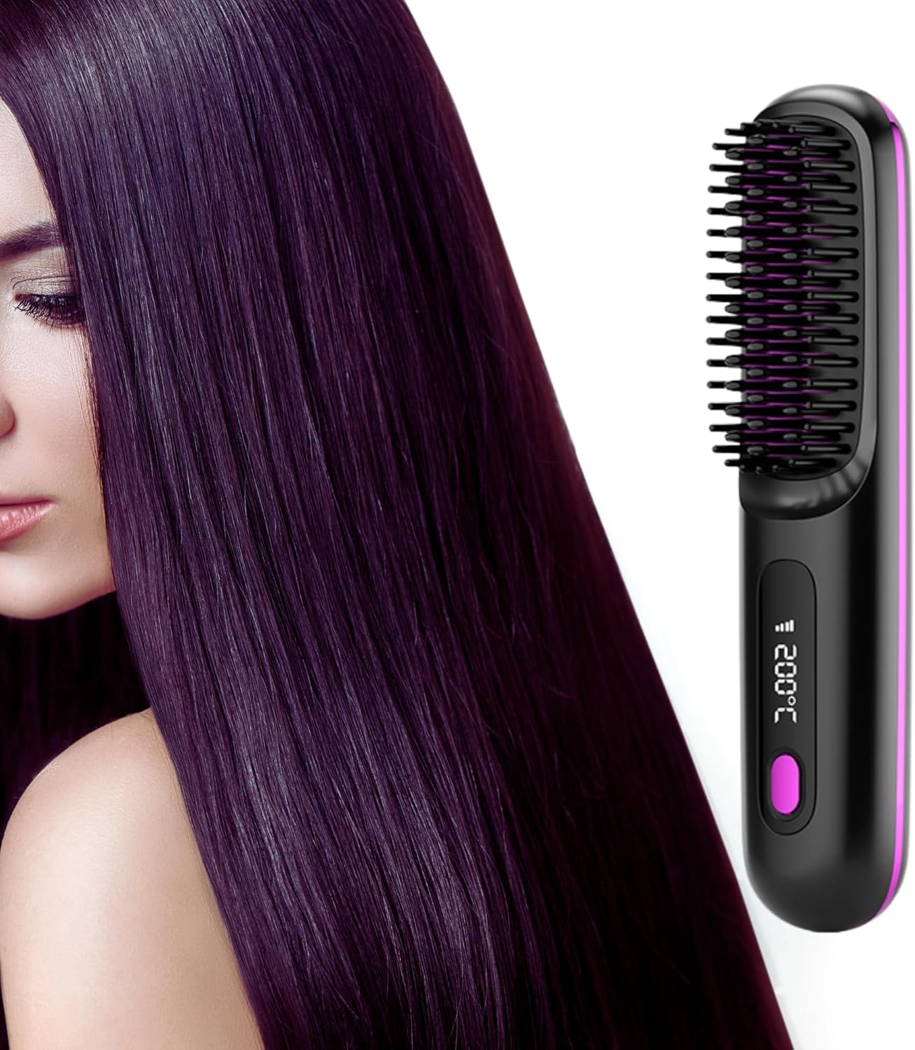 BellaBrush Pro Sotrends brosse lissante sans fil – Image 2