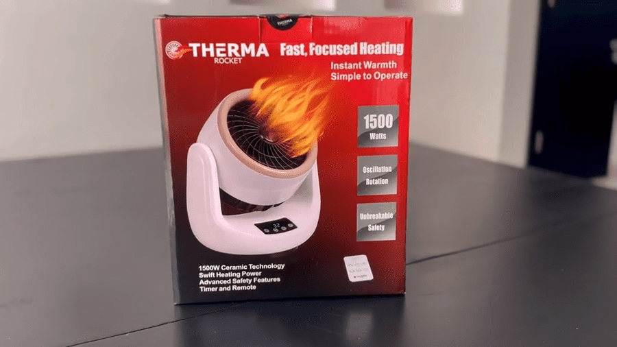 ThermaRocket Chauffage d'appoint rotation oscillante – Image 5