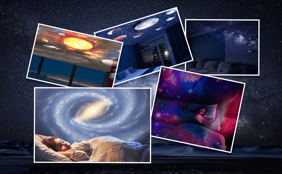 Wallfree skylight Projecteur Galaxie Projecteur d'étoiles Planétarium avec 13 Disques – Image 8