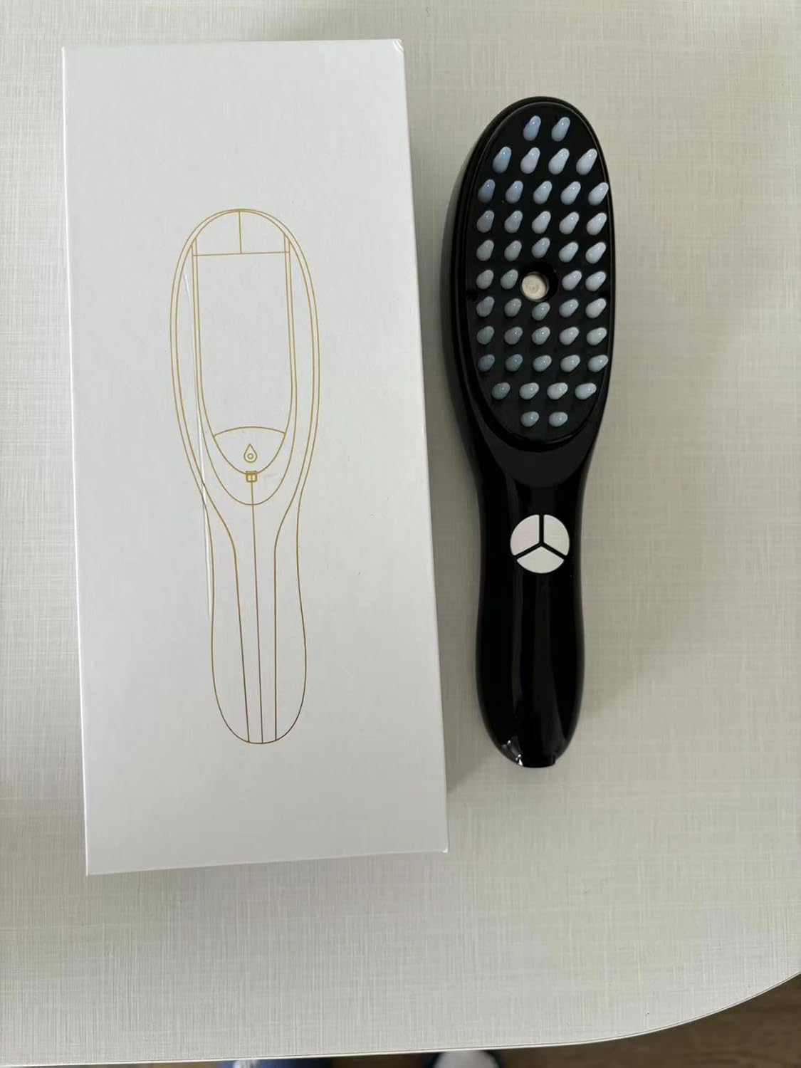 LuxGrow Brosse à cheveux phototherapique repousse des cheveux – Image 6