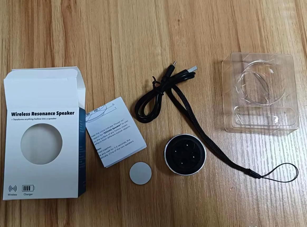 Anything speaker Haut-parleur portable à conduction osseuse Microphone intégré Radio FM – Image 2