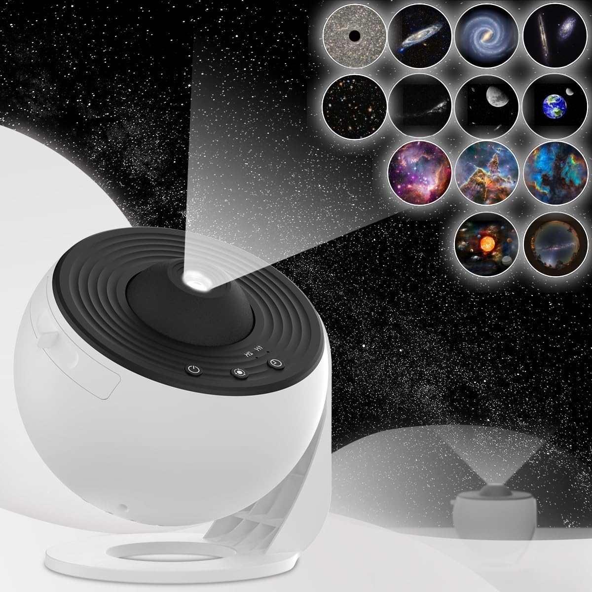 Wallfree skylight Projecteur Galaxie Projecteur d'étoiles Planétarium avec 13 Disques – Image 5