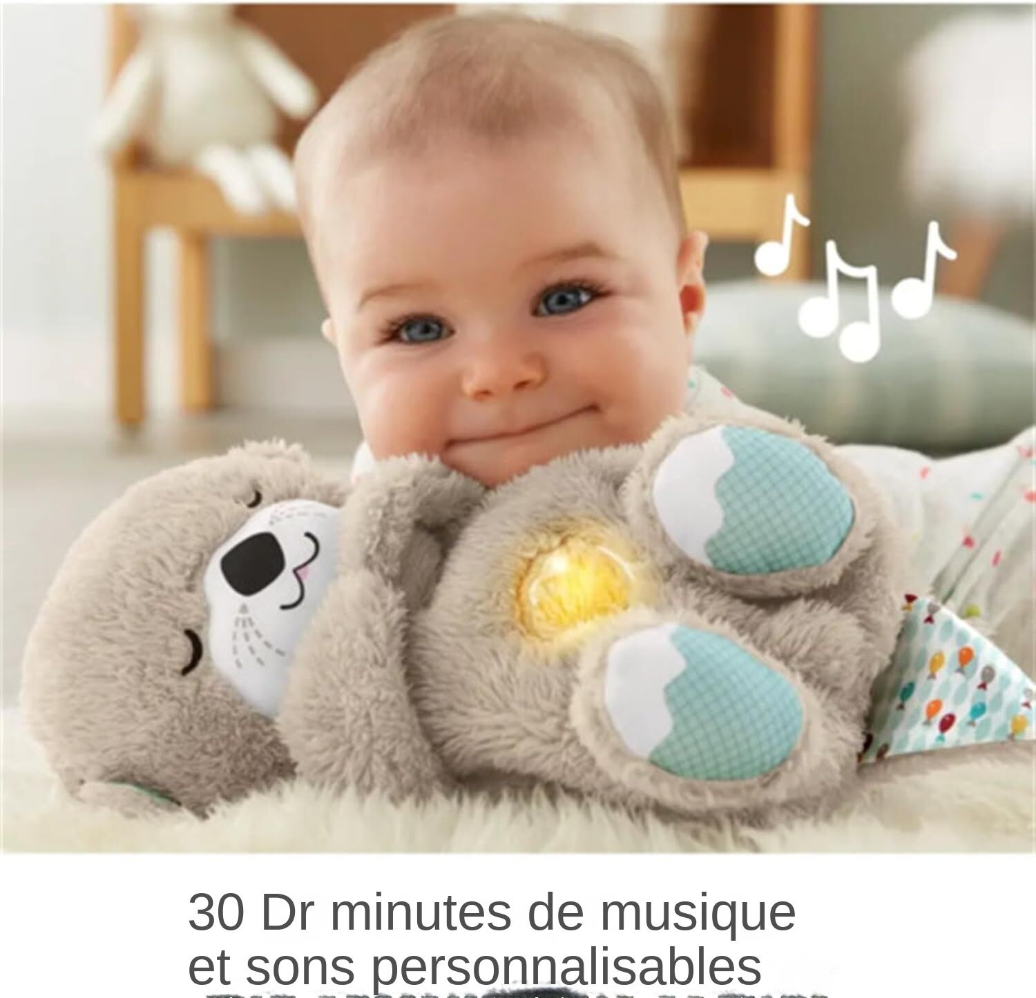 Nuage et confetti peluche bebe zen – Image 7