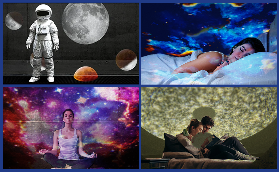 Wallfree skylight Projecteur Galaxie Projecteur d'étoiles Planétarium avec 13 Disques – Image 7