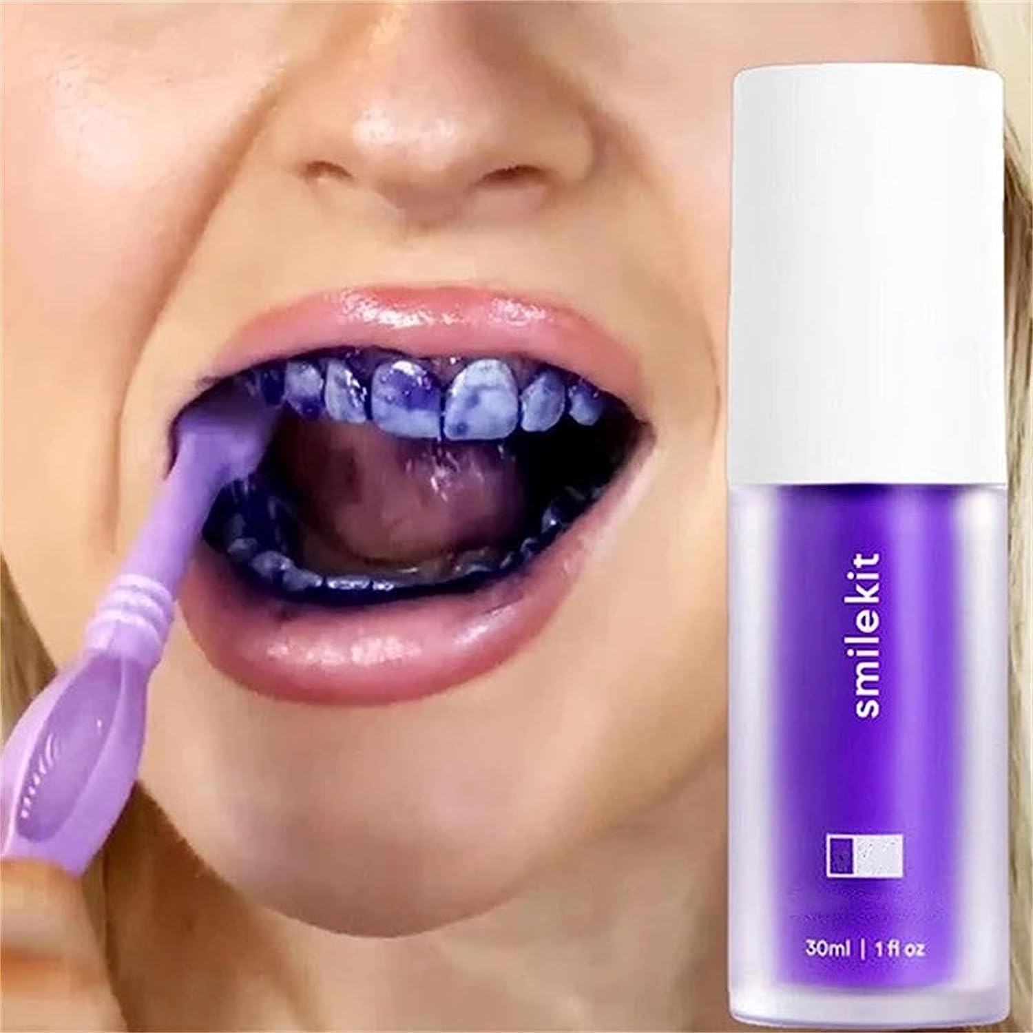 Hismile dentifrice violet blanchissant – Image 2