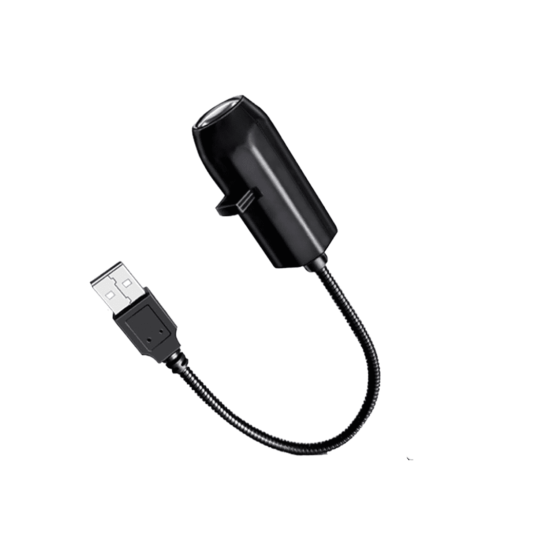 Projecteur d'halloween USB rotatif à 360 degrés lampe LED tête de mort