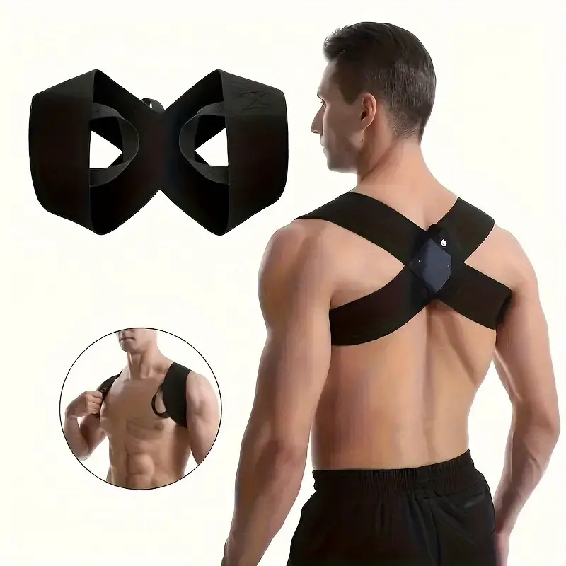 Xiomak Correcteur de Posture du dos clavicule colonne vertébrale ceinture réglable haut du dos, épaule, – Image 8