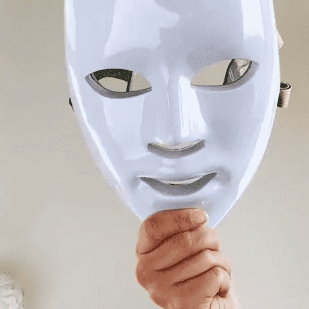 Glokore Masque Facial LED photonique éclaircissante 7 couleurs rajeunissement de la peau soins de l'acné rétrécissement des Pores Anti-rides – Image 7