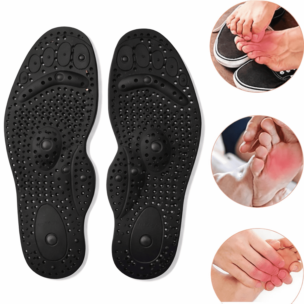 Vue de dessus des semelles BesynerSlim noires