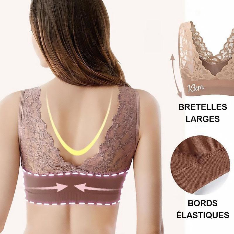 Soutien-gorge en dentelle avec coussinet amovible – Image 5