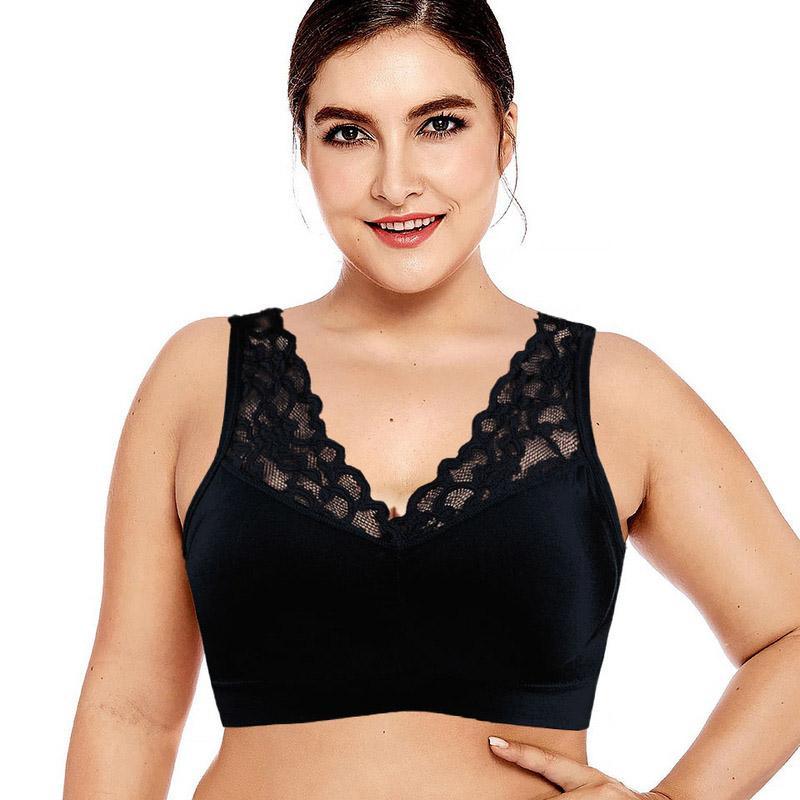 Soutien-gorge en dentelle avec coussinet amovible – Image 2