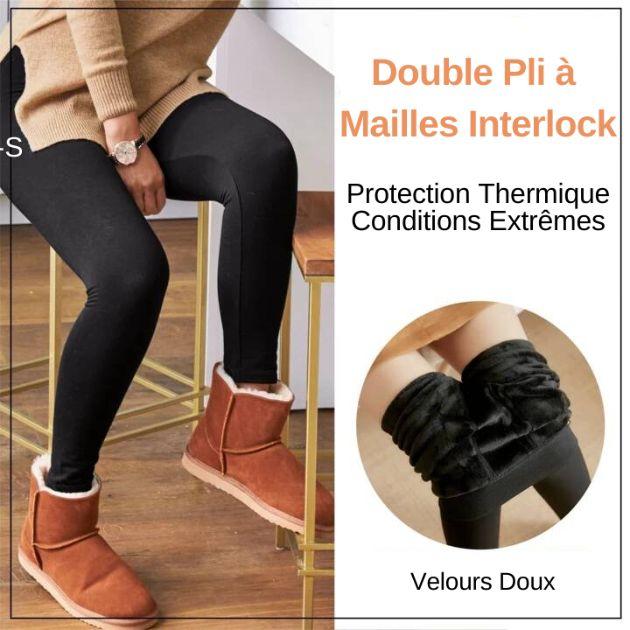 Leggings double pli molletonné - taille unique ( 52cm - 96cm) - leegwin – Image 4
