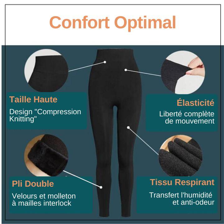 Leggings double pli molletonné - taille unique ( 52cm - 96cm) - leegwin – Image 6