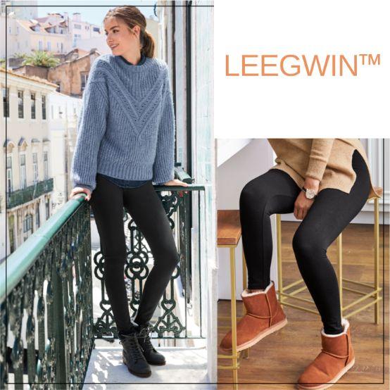 Leggings double pli molletonné - taille unique ( 52cm - 96cm) - leegwin – Image 9