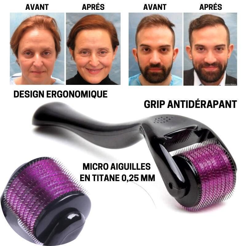 Rouleau repousse cheveux & barbe - instaroller – Image 3