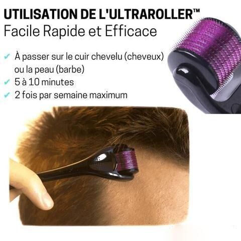 Rouleau repousse cheveux & barbe - instaroller – Image 4