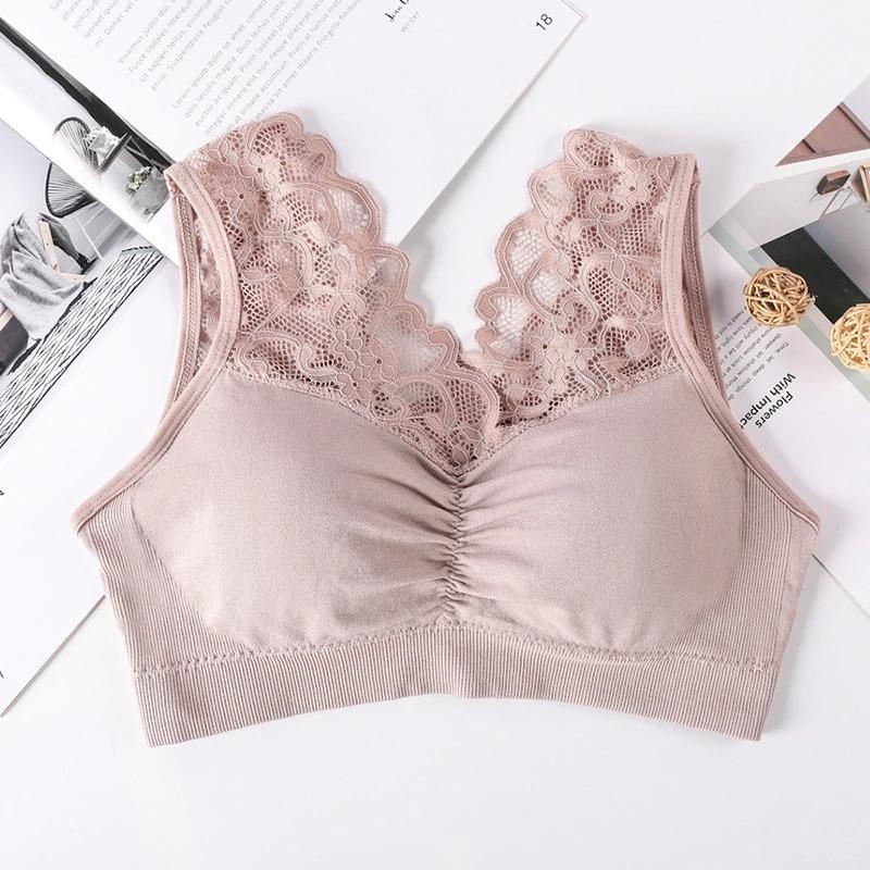 Soutien-gorge en dentelle avec coussinet amovible – Image 9