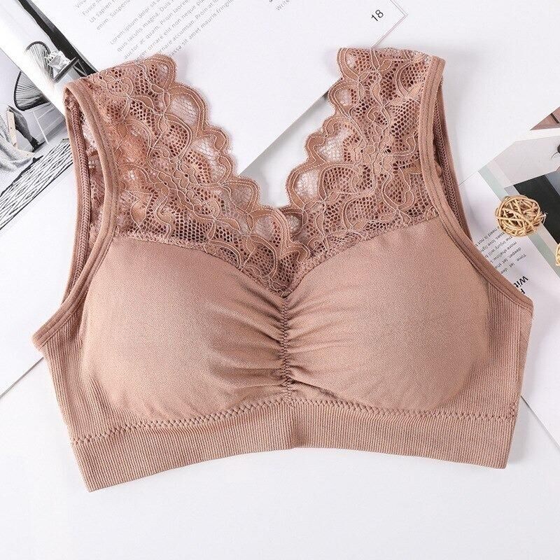 Soutien-gorge en dentelle avec coussinet amovible – Image 11