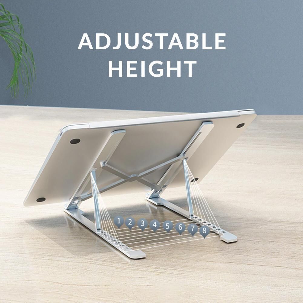 Support pour ordinateur portable pliable et réglable nikasa – Image 6