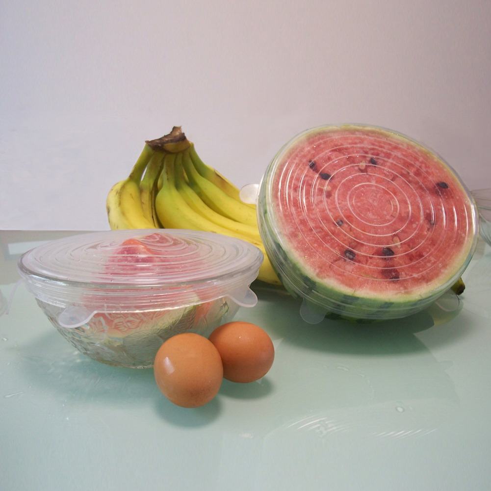 Couvercles extensibles en silicone ( lots de 6 ) – Image 3