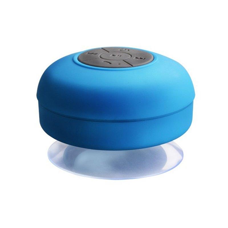 enceinte bluetooth waterproof bleu - shopibest