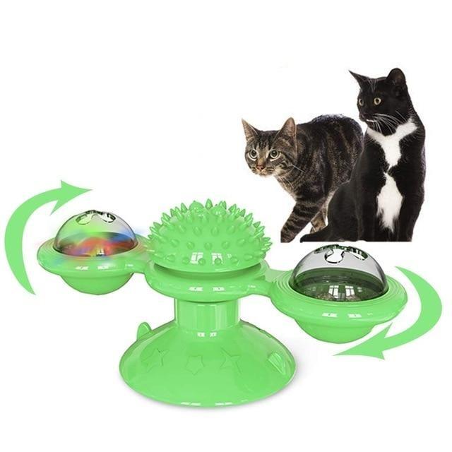 Jouet tourbillonnant et éducatif pour chat - élu produit innovant 2020 spin cat – Image 4