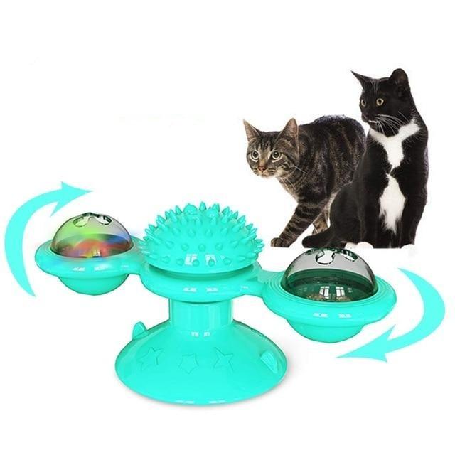 Jouet tourbillonnant et éducatif pour chat - élu produit innovant 2020 spin cat – Image 6
