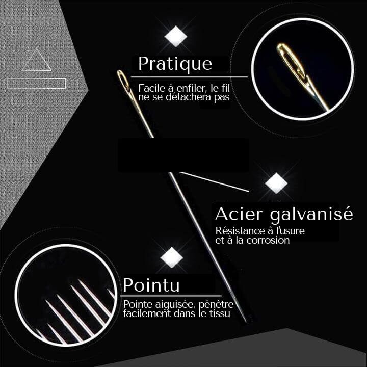 Aiguille à coudre enfilage facile - aiguifix – Image 3