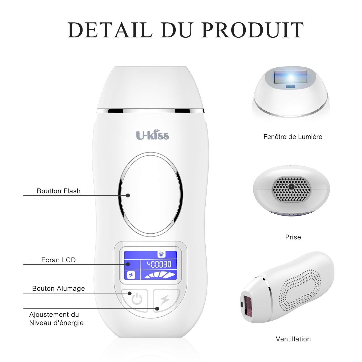 Epilateur laser définitif 400000 flashes baikala – Image 6