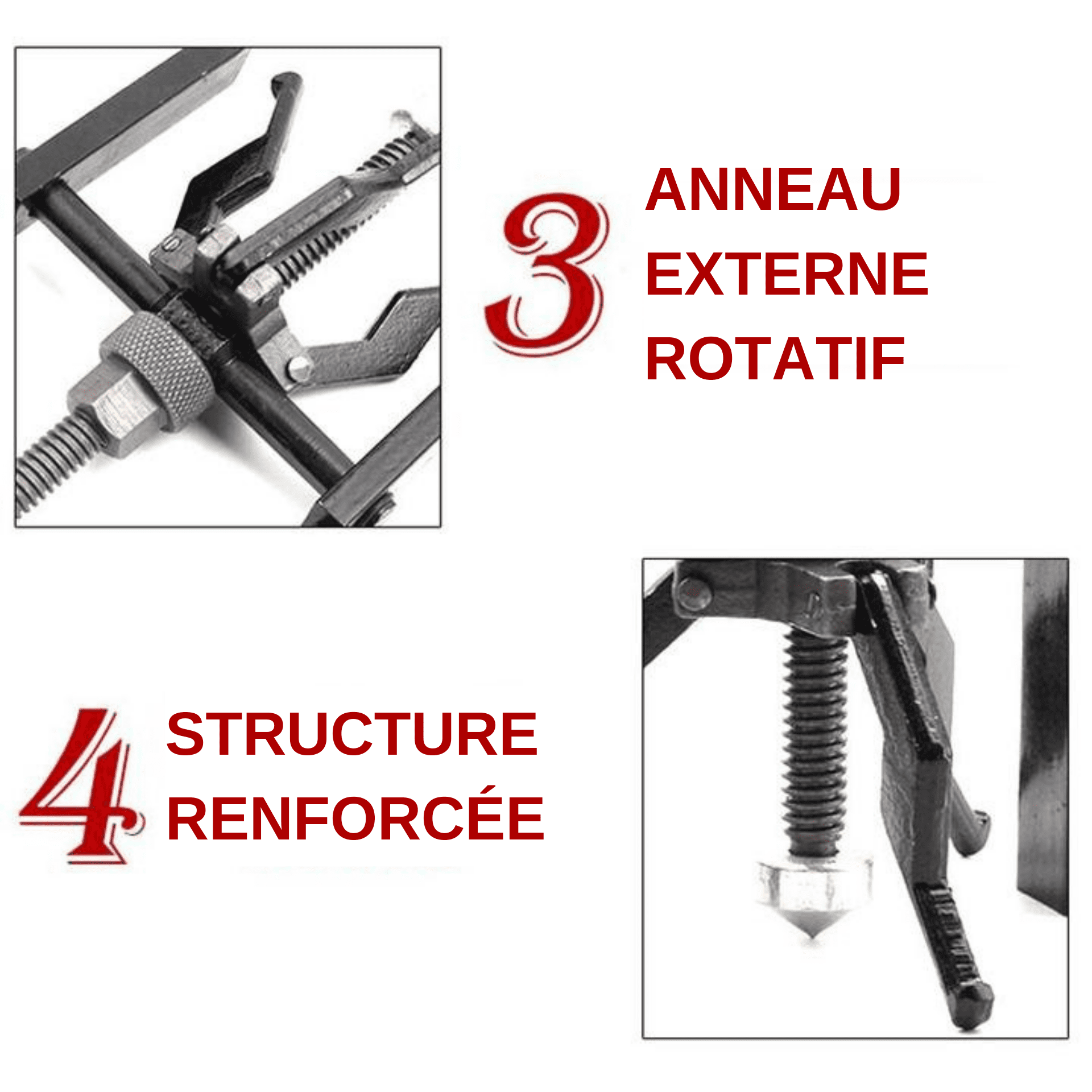 Extracteur interne de roulement - jawpuller – Image 4