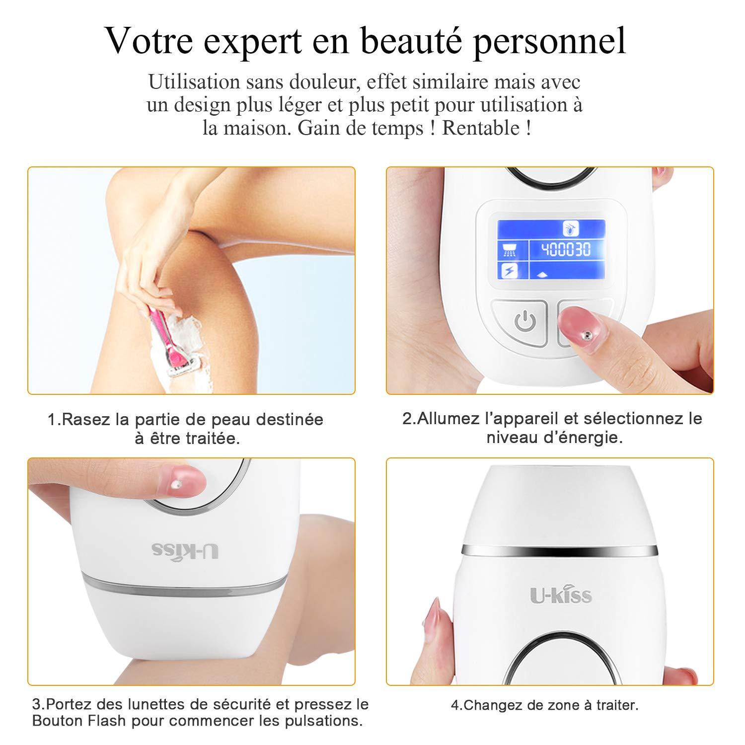 Epilateur laser définitif 400000 flashes baikala – Image 7