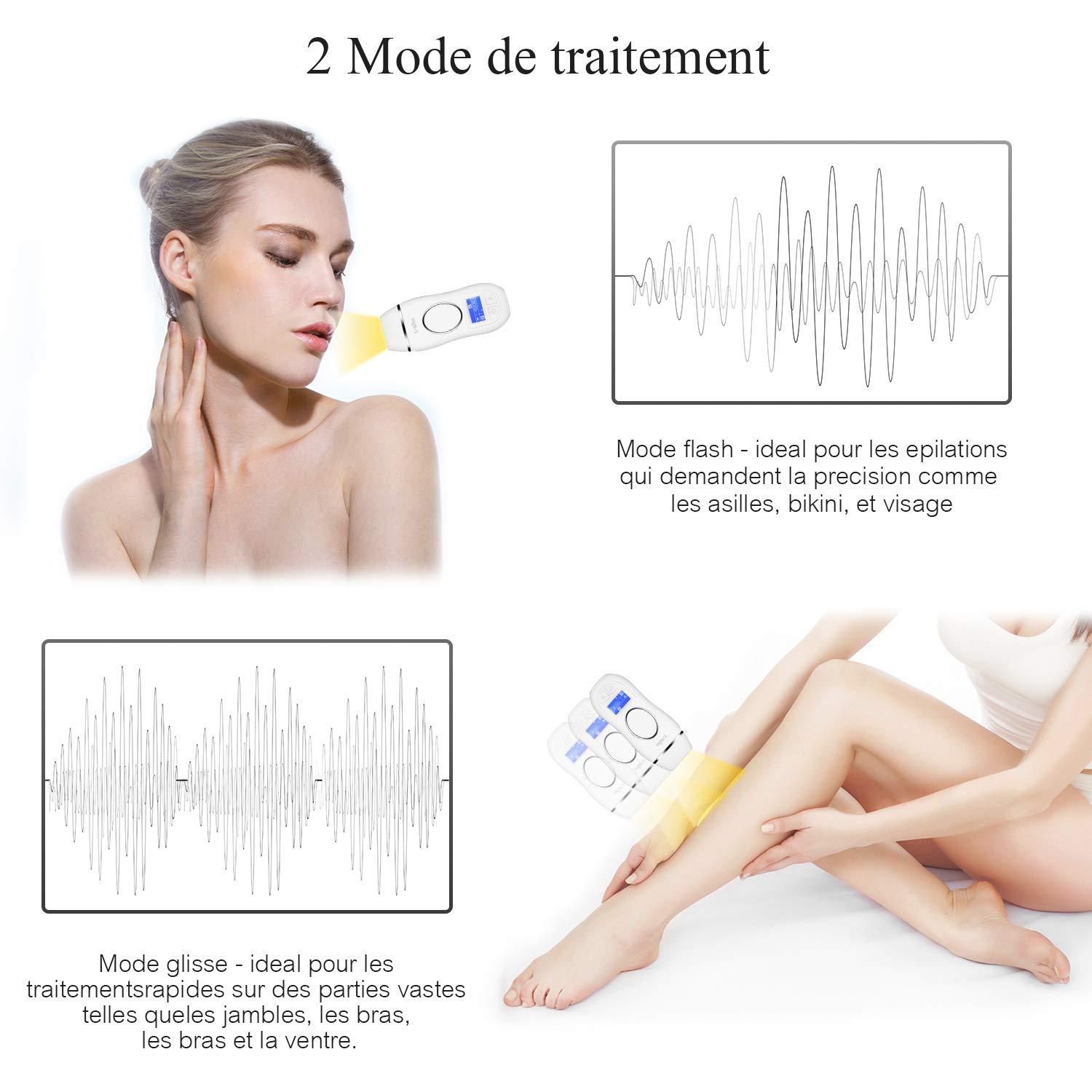 Epilateur laser définitif 400000 flashes baikala – Image 8