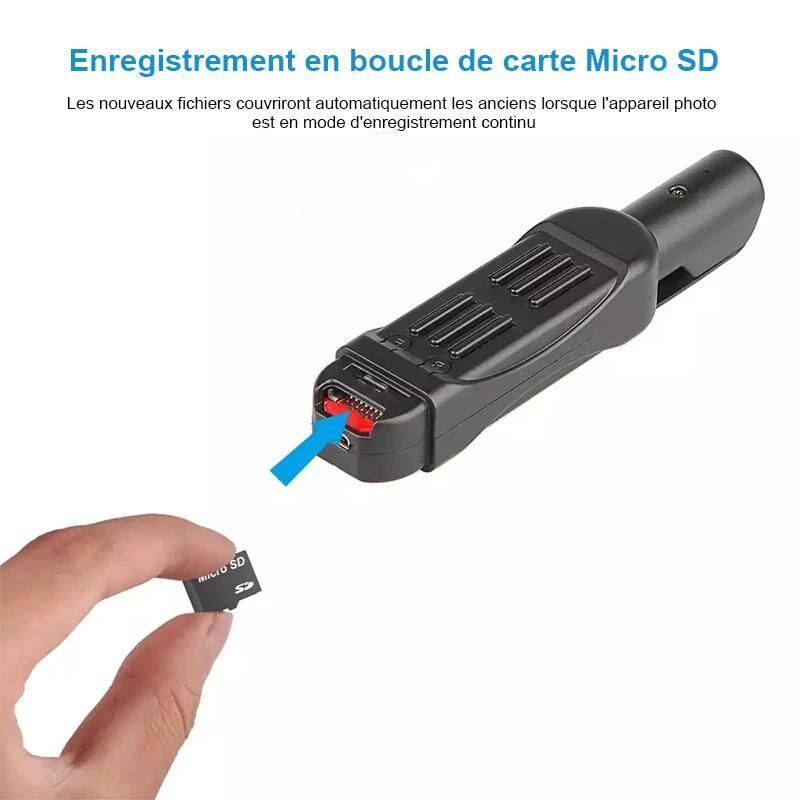 Le port de l'enregistreur