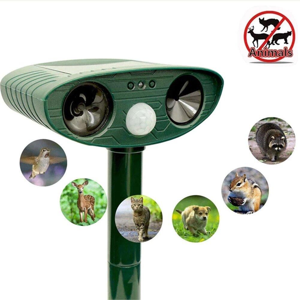 Répulsif à ultrasons solaire dissuasif