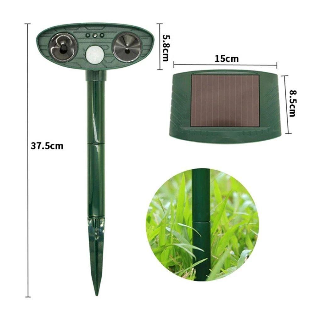 Répulsif à ultrasons solaire dissuasif