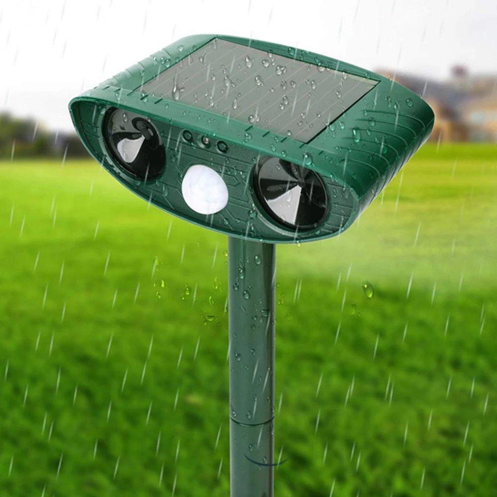 Répulsif à ultrasons solaire dissuasif