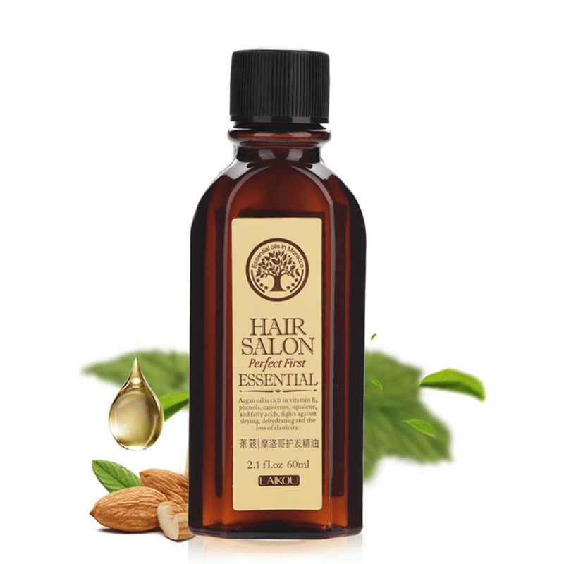 Huile d’argan cheveux sec