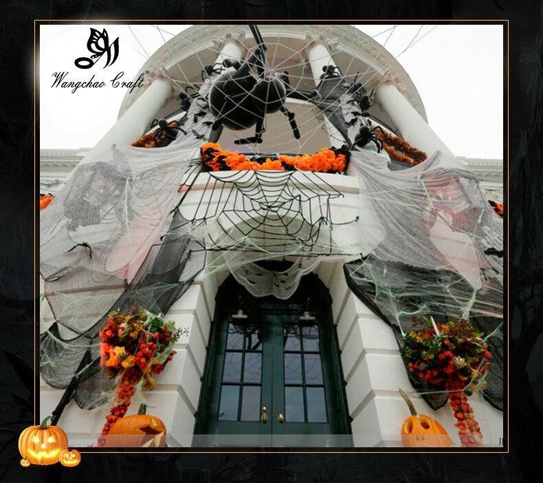 Décoration halloween toile d'araignée – Image 4