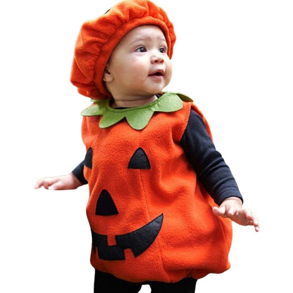 Déguisement de citrouille pour bébé halloween