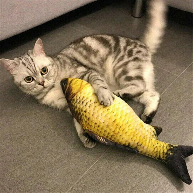 Poisson jouet pour chat – Image 3